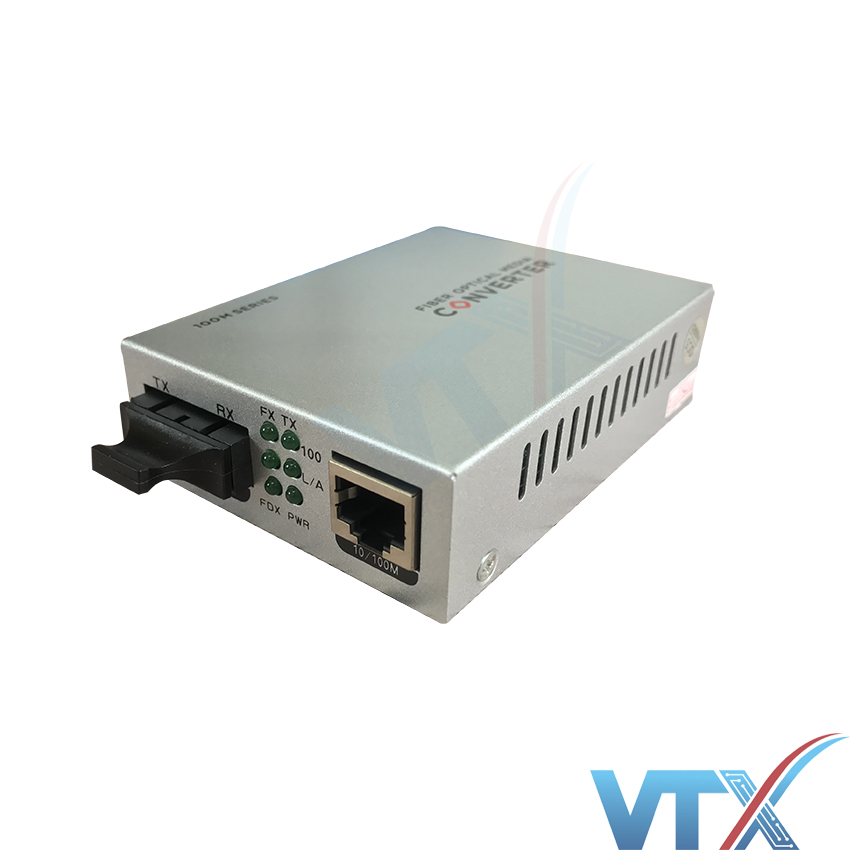 Media converter quang 10/100M ES3001 Upcom