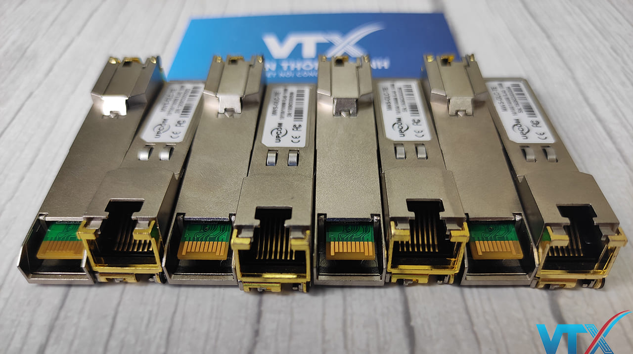 Module quang Upcom cổng đồng RJ45 PN: MWS-GLC-TE