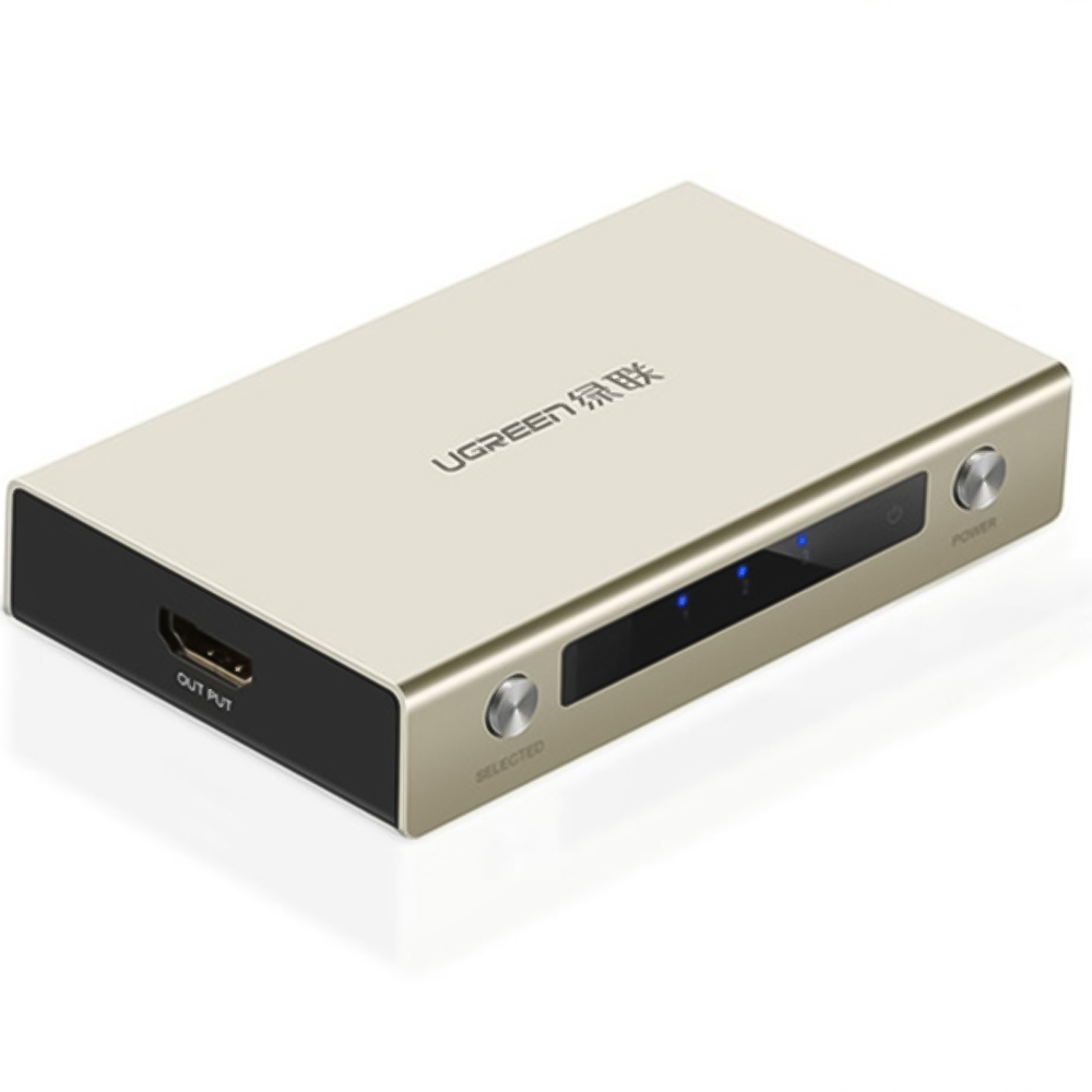 Bộ gộp HDMI 3 vào 1 ra hỗ trợ 3D 4K Ugreen 40278_1