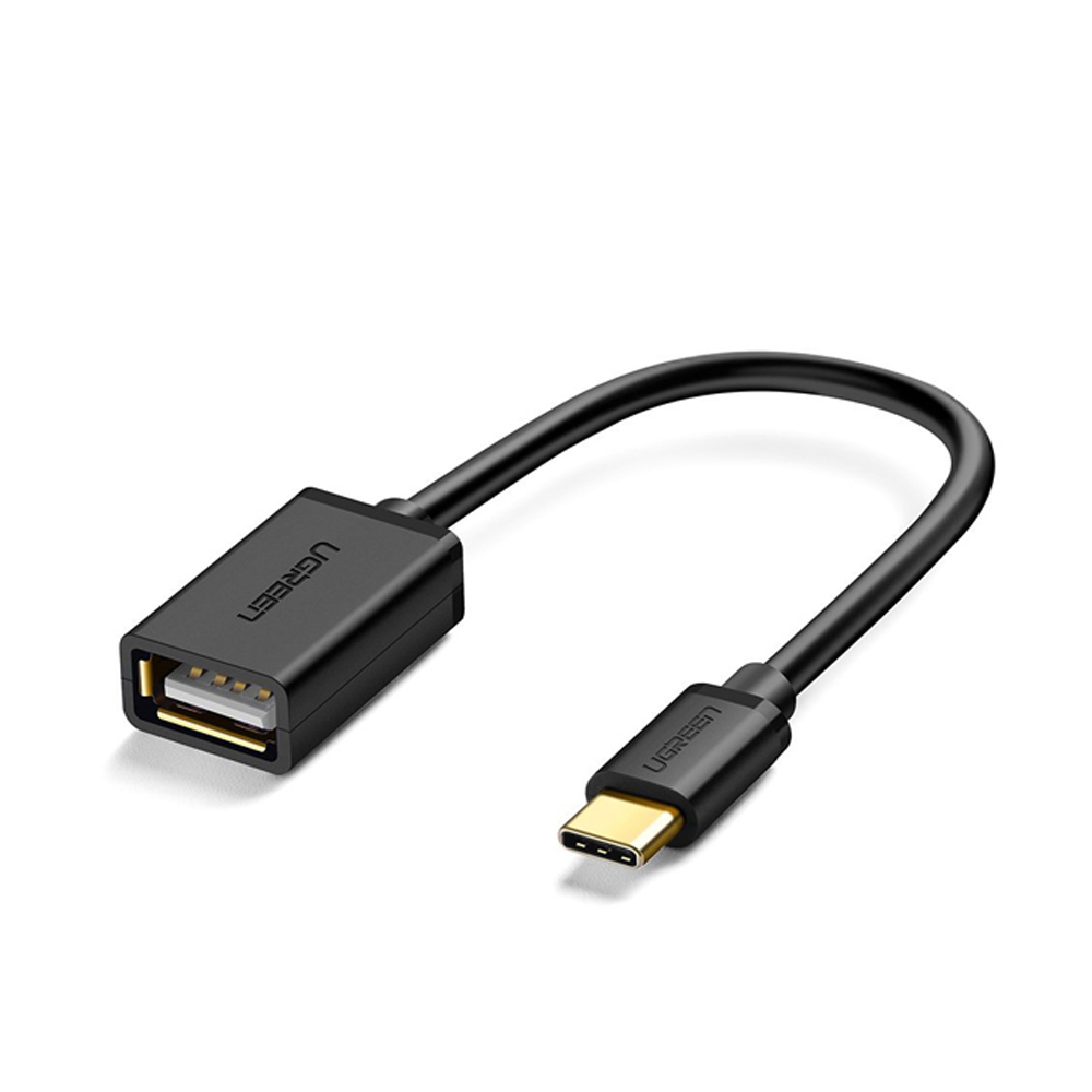 Cáp OTG USB Type C sang USB 2.0 chuẩn A cổng âm Ugreen PN 30175