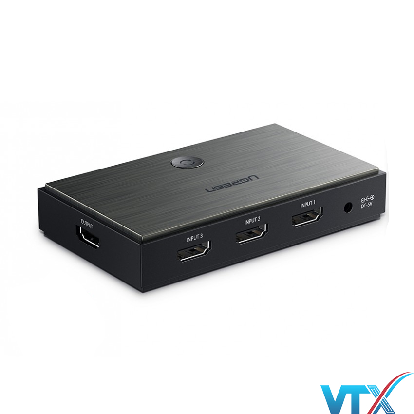 Bộ gộp HDMI 3 vào 1 ra Ugreen PN: 50709