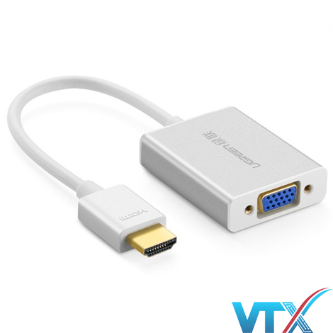 Cáp chuyển đổi HDMI to VGA có Audio Ugreen PN: 40212