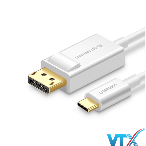 Cáp chuyển đổi USB type-C to Displayport dài 1,5m Ugreen PN: 40420