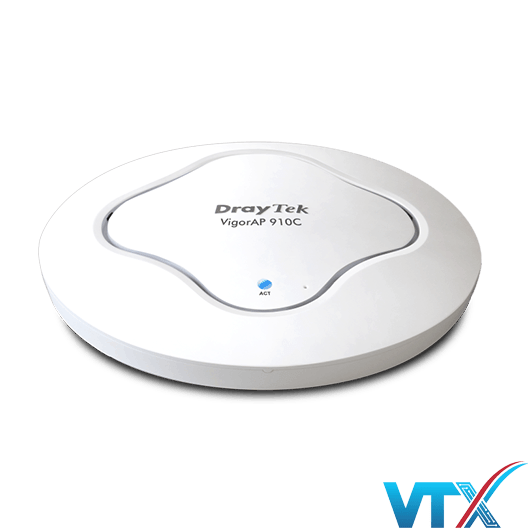 Bộ phát wifi 2 băng tần Draytek VigorAP 910C – AC1200 loại ốp trần