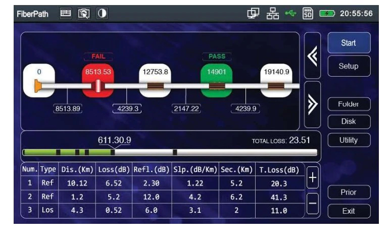Máy đo cáp quang OTDR AE3100
