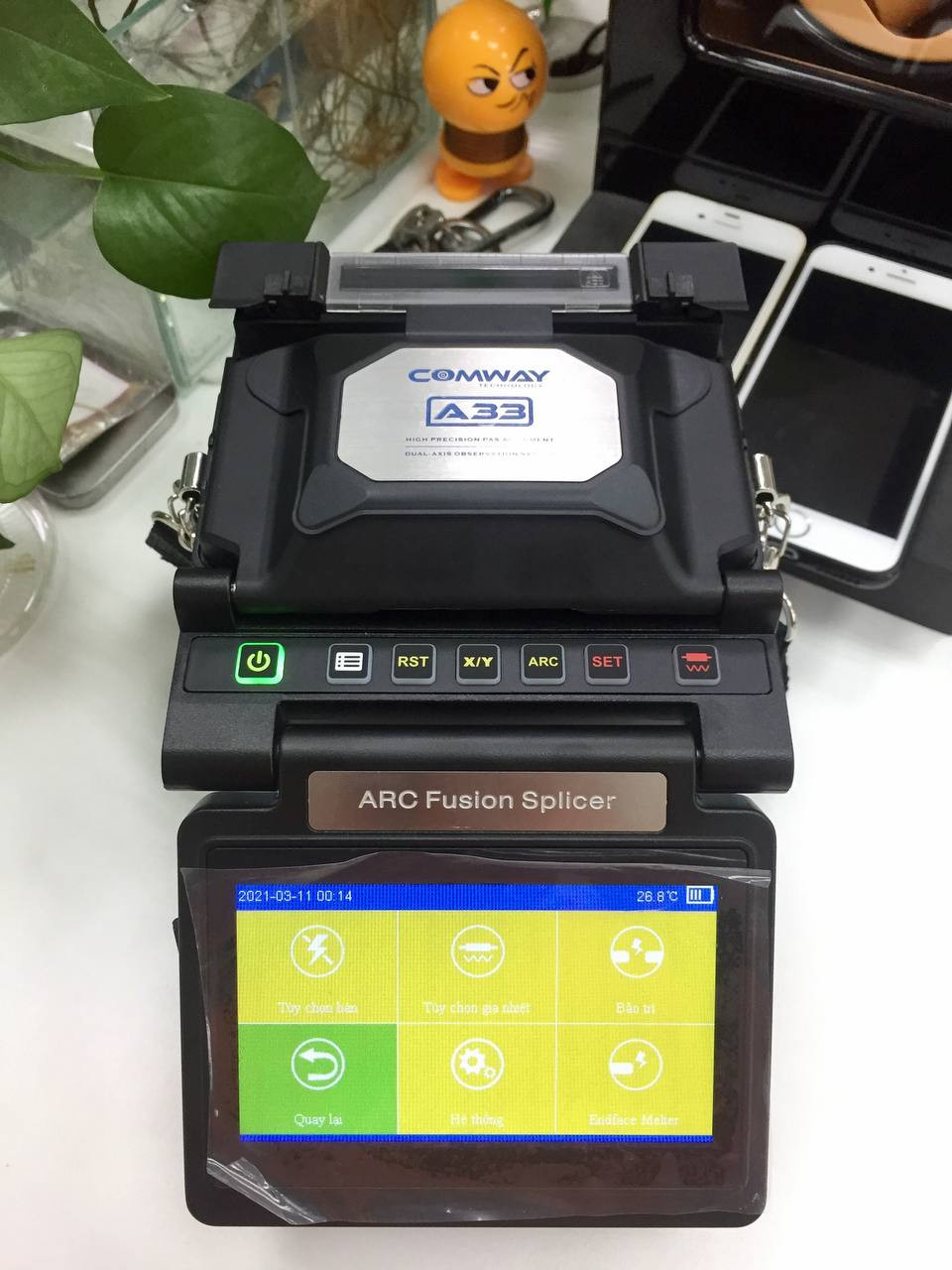 MÁY HÀN CÁP QUANG COMWAY A33