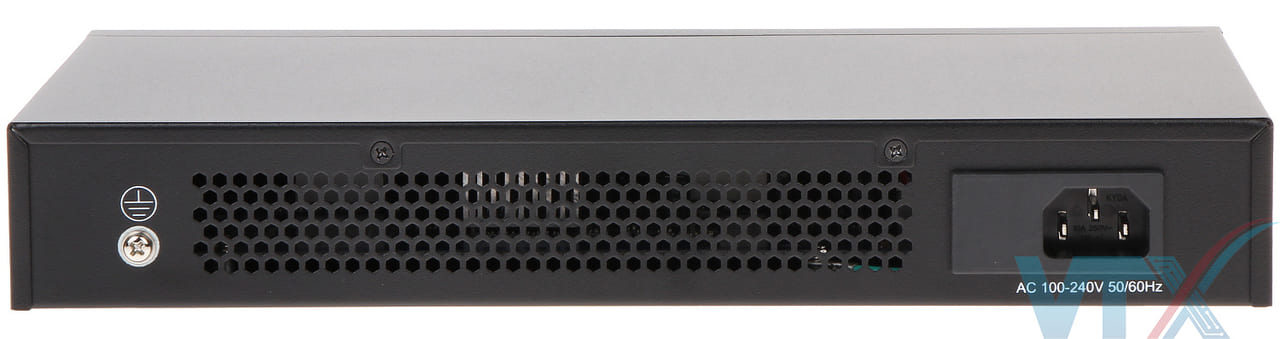 Mặt sau Switch mạng Dahua 16 port Gigabit DH-PFS3016-16GT