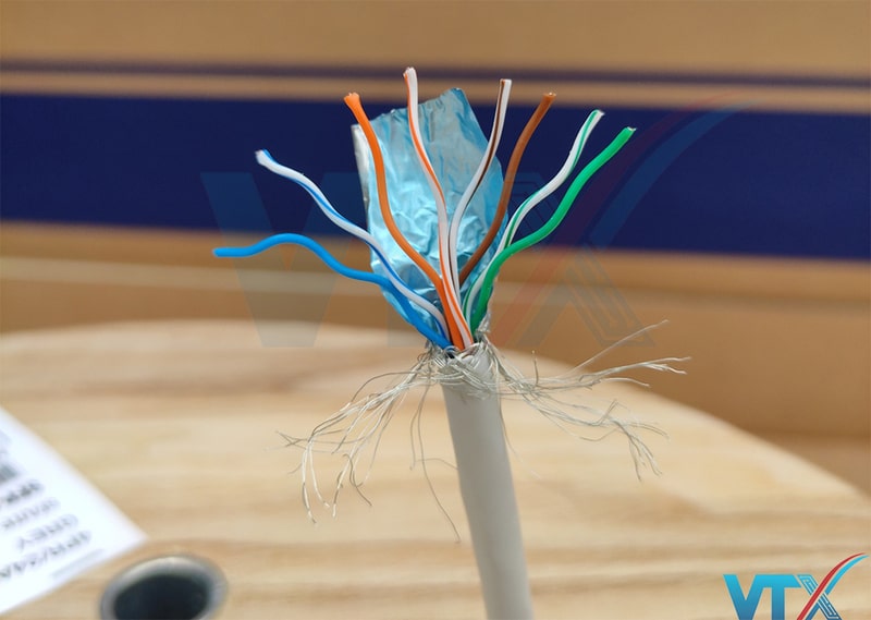 Cấu tạo Dây cáp mạng LS Cat5e SFTP