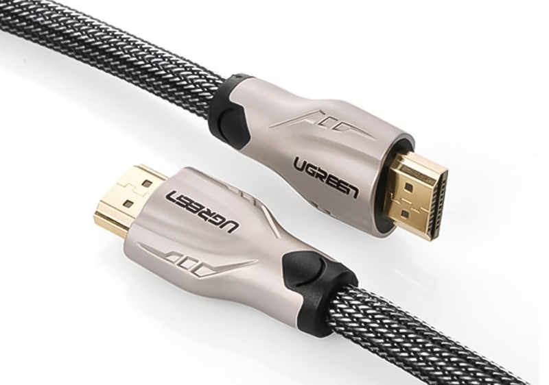 Dây HDMI 1,5M bọc lưới chống nhiễu hỗ trợ 3D full HD 4Kx2K UG-11190_2