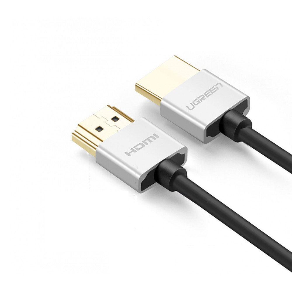 Dây HDMI 2.0 slim dài 10M hỗ trợ 4Kx2K Ugreen UG-50306