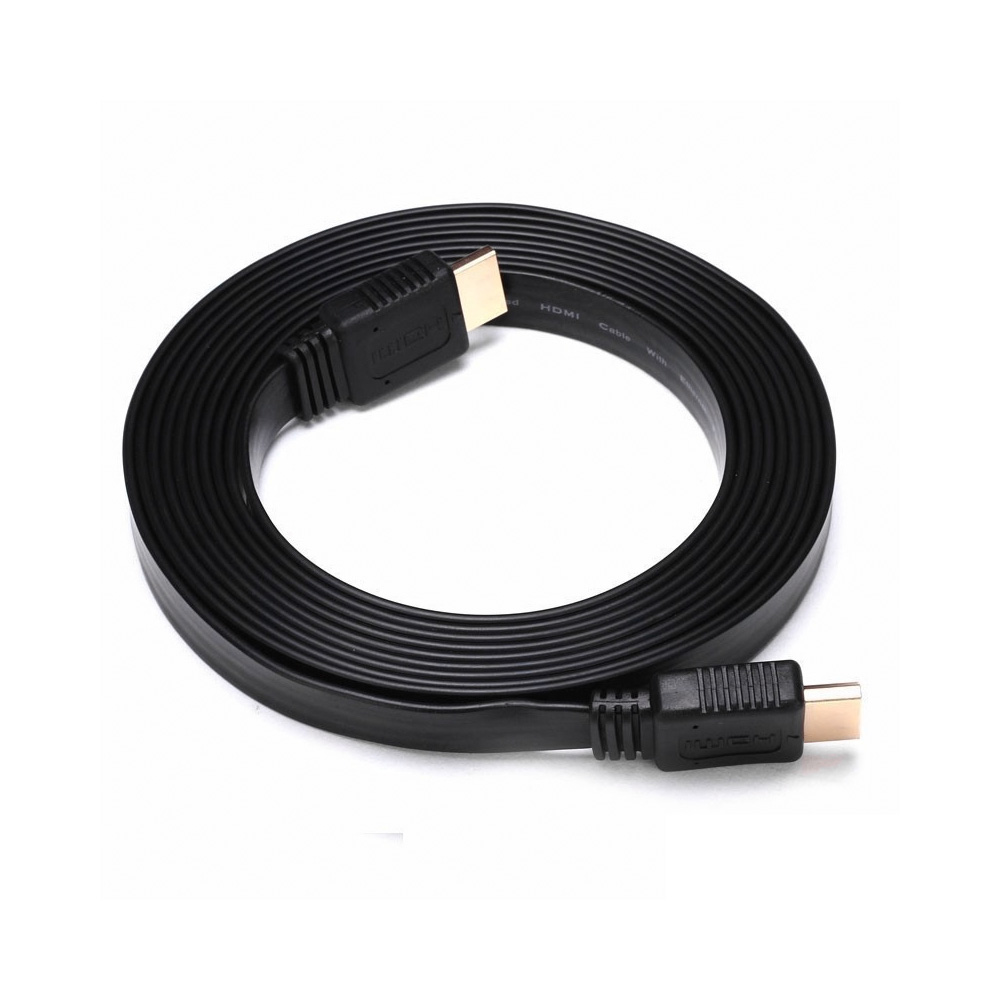 Dây HDMI Ugreen dẹt vỏ nhựa 5M trợ 3D 4K UG-30112