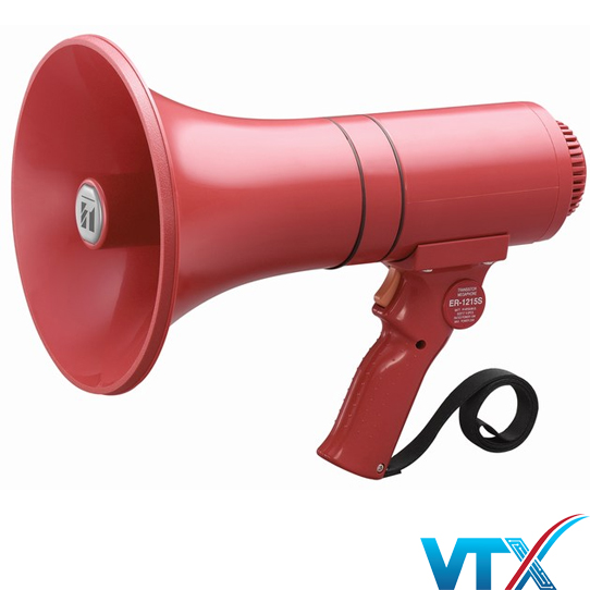 Loa phát thanh cầm tay có còi hú TOA ER-1215S