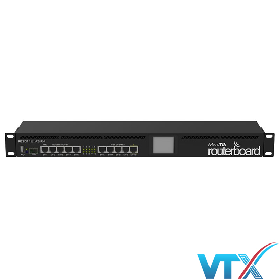Cân bằng tải Router Mikrotik RB2011UiAS-RM