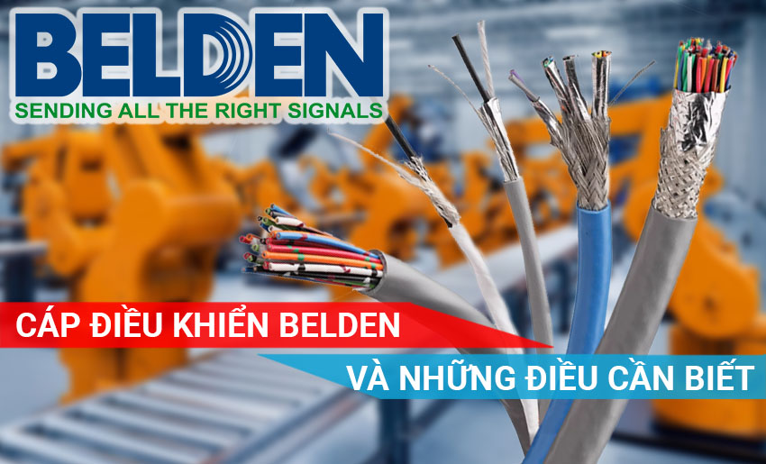 Cáp điều khiển Belden và những điều cần biết
