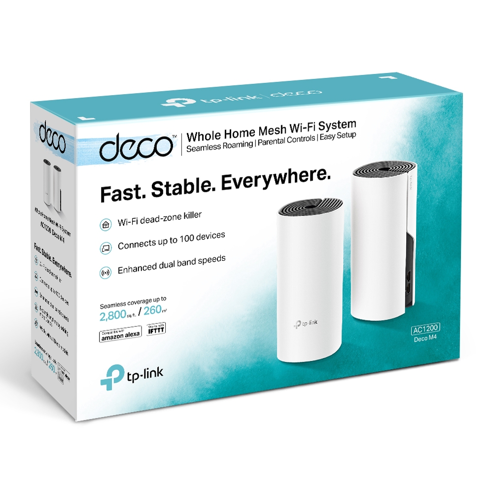 Bộ phát sóng wifi Mesh AC1200 Tp-Link Deco M4