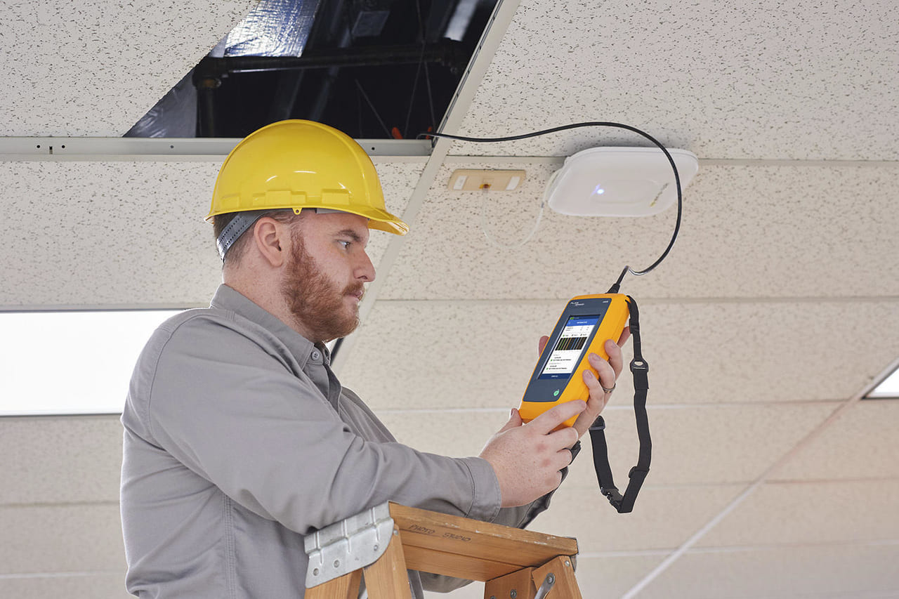 Kiểm tra Fluke cho cáp Ethernet