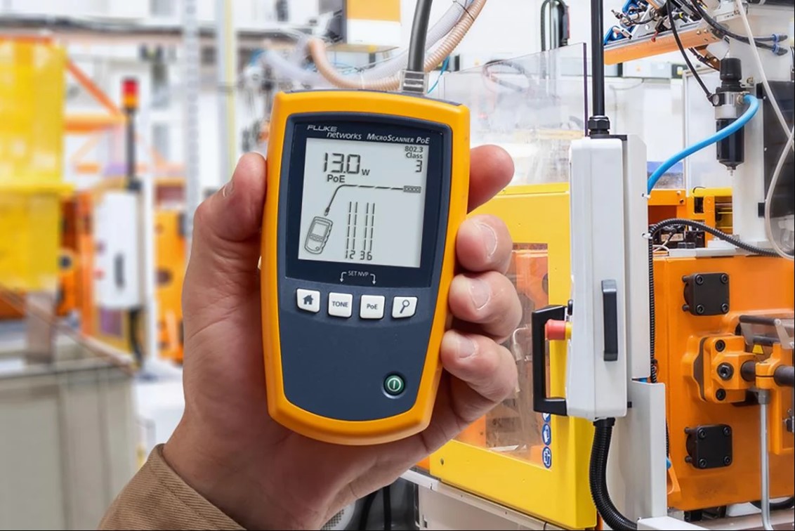 Kiểm tra Fluke cho cáp Ethernet