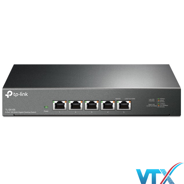 Switch chia mạng TP-link 5 cổng × 10 Gigabit TL-SX105