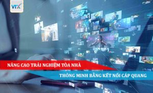 Nâng cao trải nghiệm tòa nhà thông minh bằng kết nối cáp quang