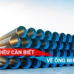 Những điều cần biết về ống nhựa HDPE