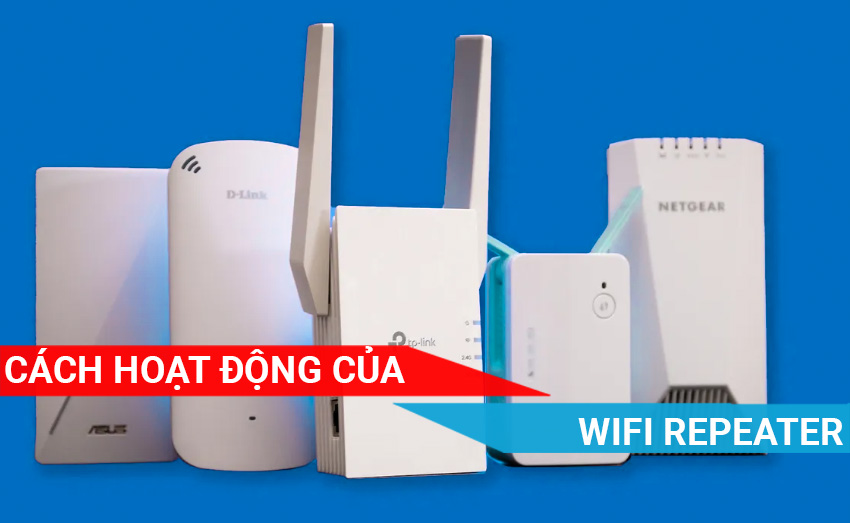 Cách hoạt động của WIFI REPEATER