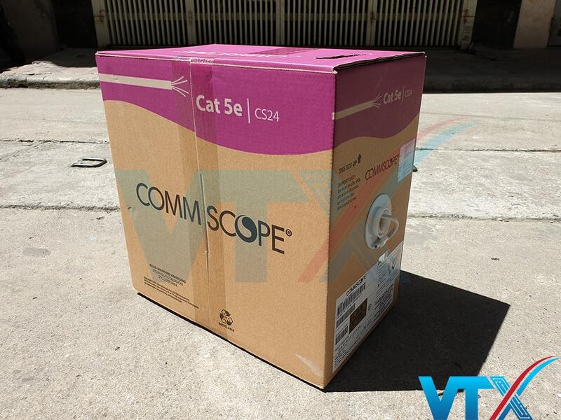 Cáp mạng Commsope Cat5e UTP PN: 6-219590-2