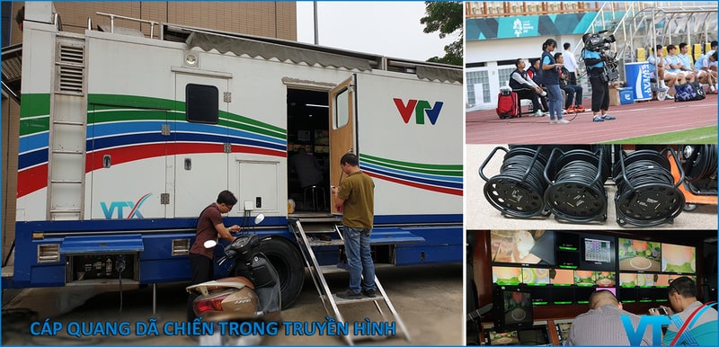 Cáp quang ứng dụng trong lĩnh vực truyền thông phát thanh