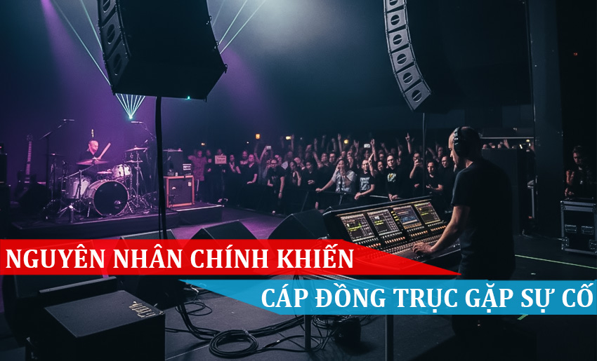 Cáp đồng trục gặp sự cố - Các nguyên nhân chính là gì