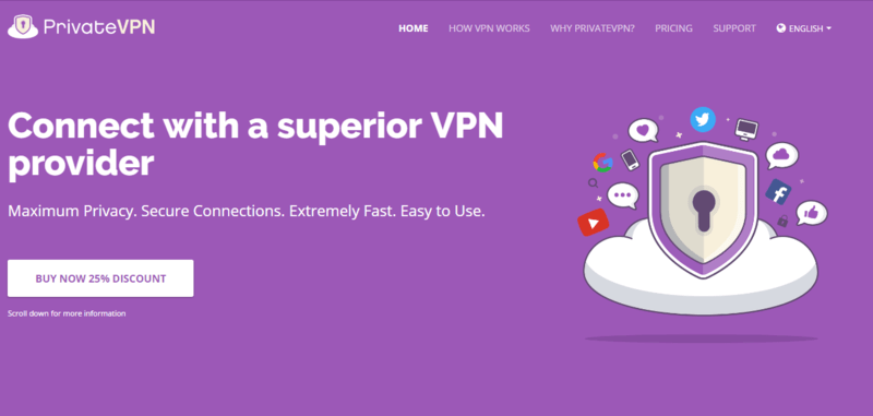 Công cụ PrivateVPN - Giá rẻ, tốc độ cao với dịch vụ hỗ trợ tốt