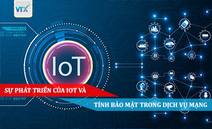 Sự phát triển của IOT và Tính bảo mật trong dịch vụ mạng