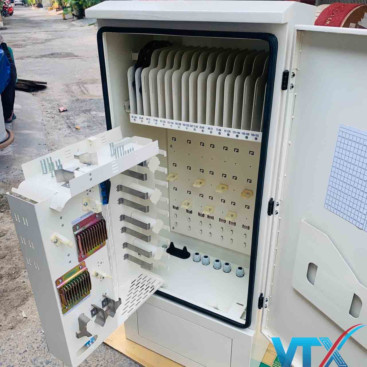 Tủ phối quang ODF dung lượng tối đa 192FO