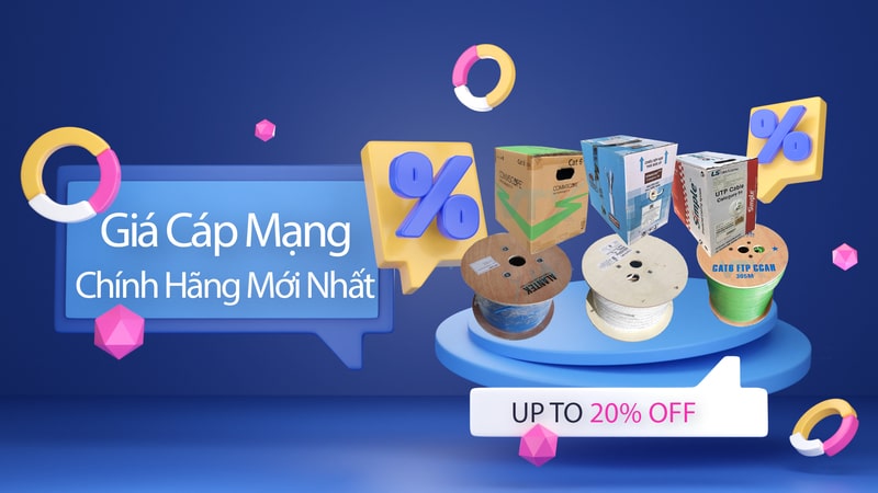 Giá dây cáp mạng chính hãng mới nhất