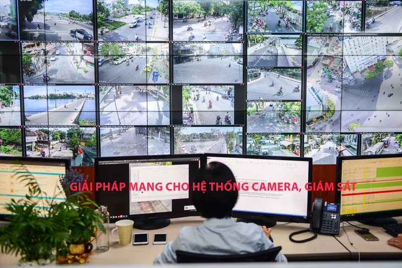 Giải pháp dây cáp mạng cho hệ thống camera, giám sát