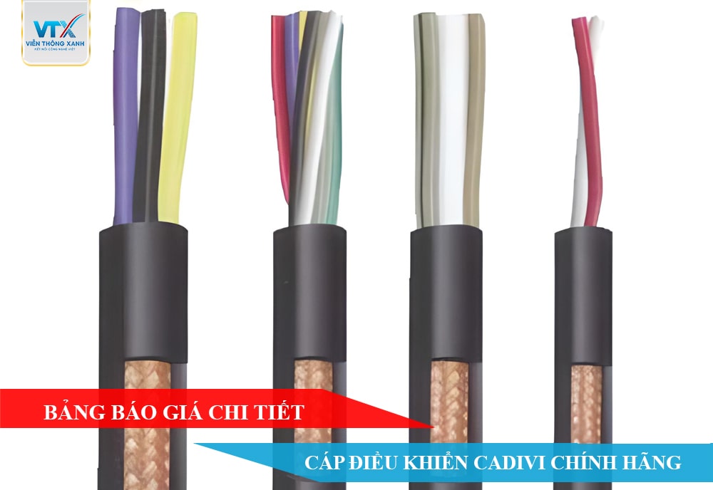 Bảng báo giá cáp điều khiển cadivi