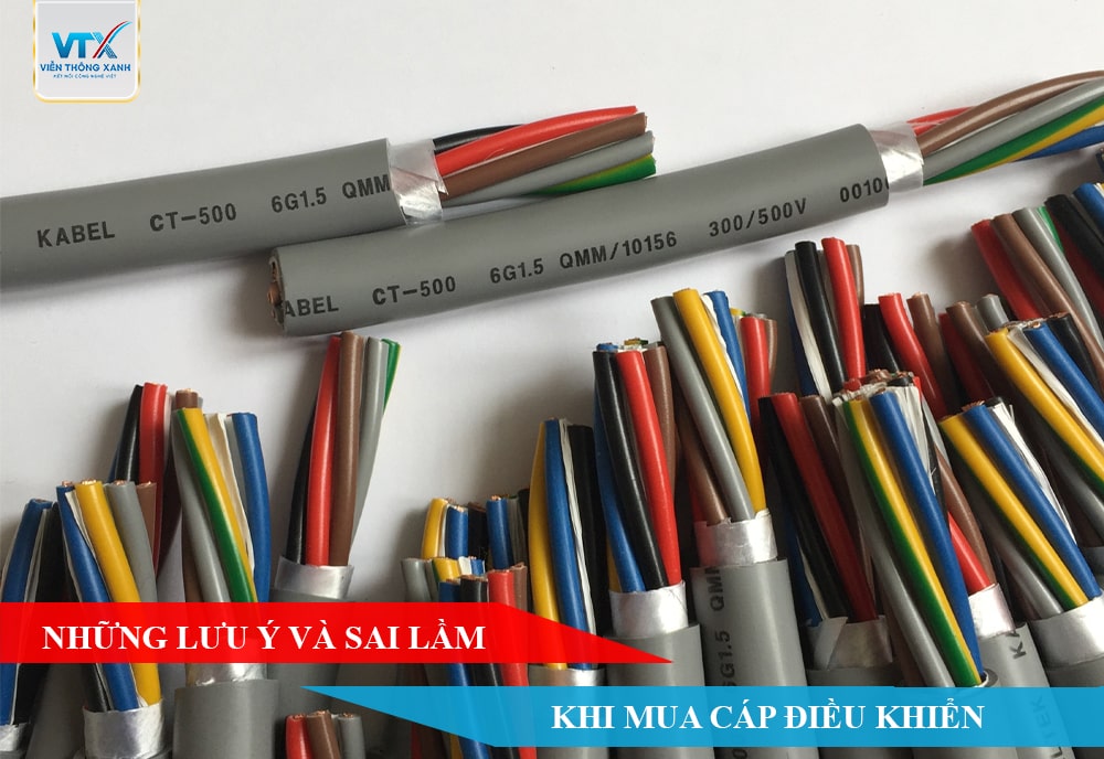 Các thông tin quan trọng khi mua cáp điều khiển