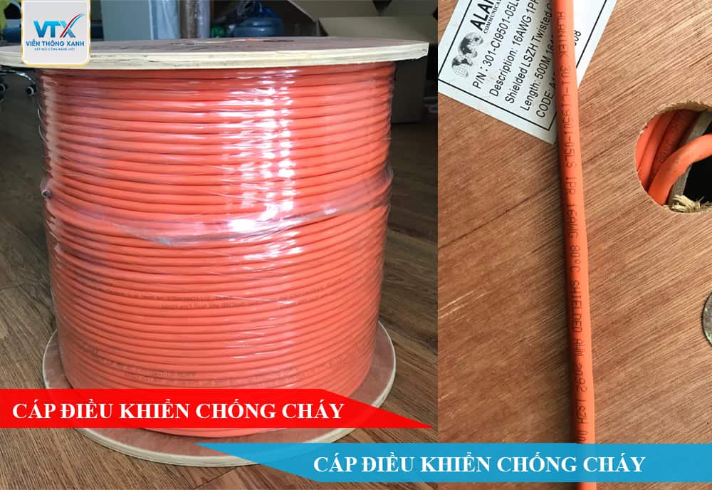 Phân loại Cáp điều khiển chống cháy
