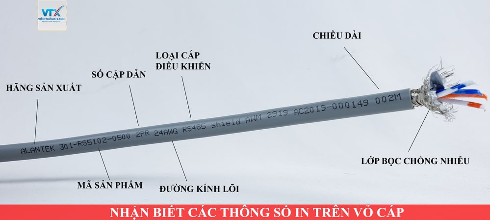 kiểm tra chất lượng của cáp trước khi nhận hàng