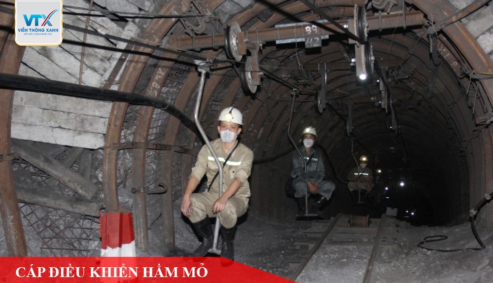 Lựa chọn cáp điều khiển cho hầm mỏ