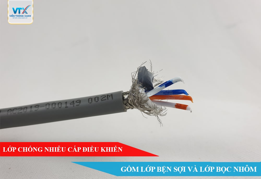 Lưu ý khi lựa chọn cáp điều khiển lớp chống nhiễu