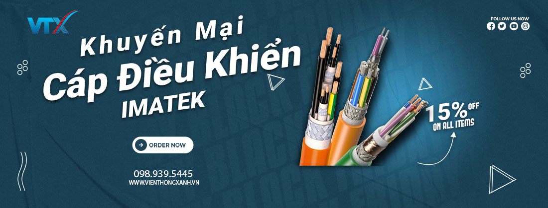 Khuyến mại cáp điều khiển IMATEK