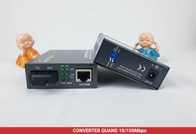 converter quang tốc độ 100Mbps