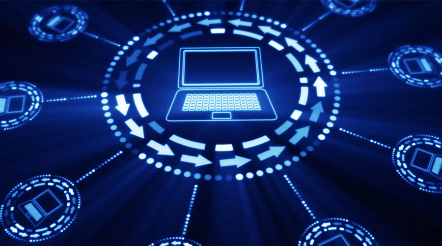 mạng máy tính kết nối các máy tính với nhau thành internet