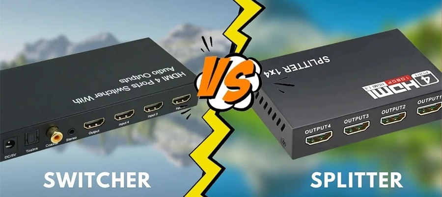 phân biệt bộ chia HDMI và bộ chuyển đổi HDMI