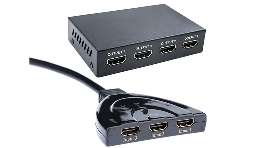 quan tâm đến loại nguồn điện bộ chia HDMI