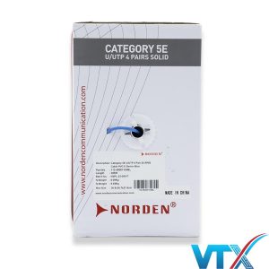 Dây cáp mạng Cat5e U/UTP 4 Pair NORDEN 112-40001104BL