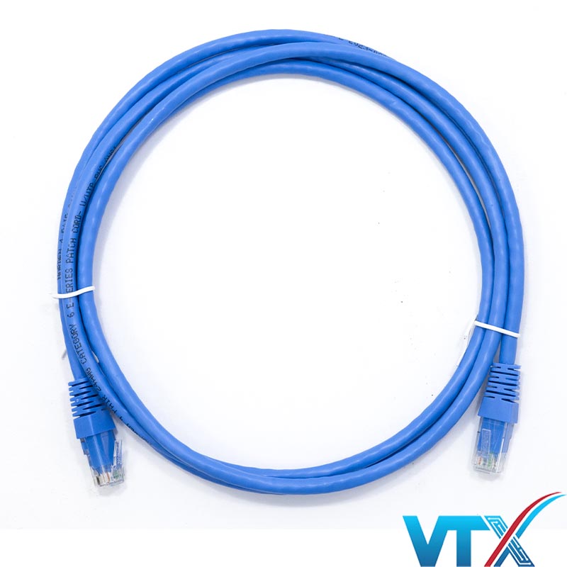 Dây nhảy mạng Cat6 UUTP NORDEN 2M 127-M1102BL (màu xanh) (1)