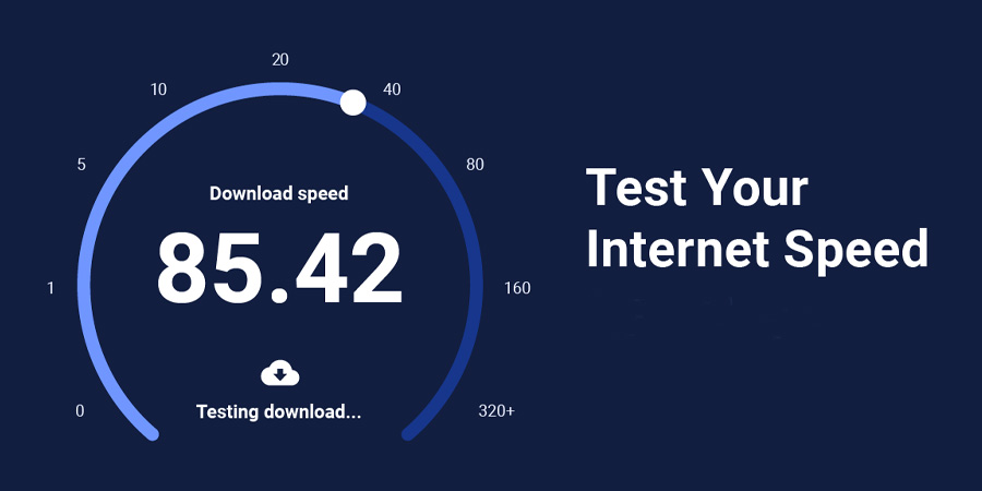 tốc độ mạng Speed test