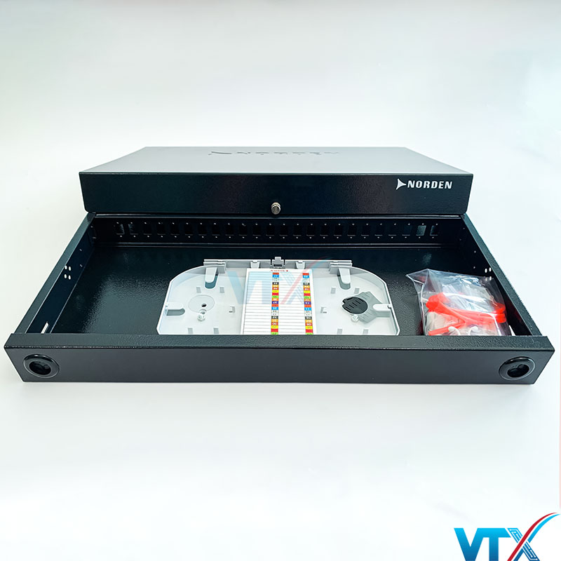 Hộp phối quang ODF 24FO lắp rack Norden 321-2LC024BK (9)