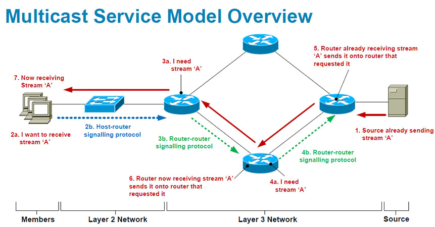 mạng Multicast trông như thế nào