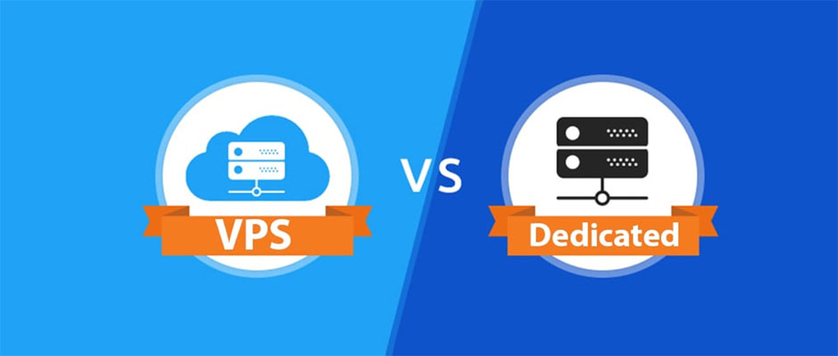 so sánh VPS với má chủ chuyên dụng